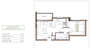 Luxury Apartment for Sale in Trachoni, Limassol | One-Bedroom, Pools & Green Views