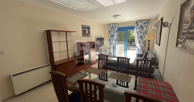 For rent Bright Two Bedroom  Apartment with Garden and Pool in Germasogeia Tourist Area