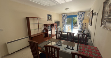 For rent Bright Two Bedroom  Apartment with Garden and Pool in Germasogeia Tourist Area