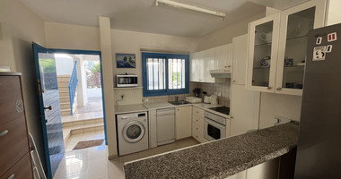 For rent Bright Two Bedroom  Apartment with Garden and Pool in Germasogeia Tourist Area