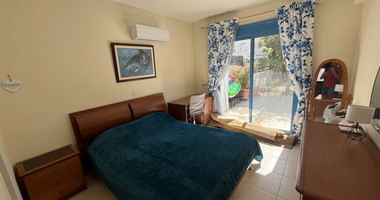 For rent Bright Two Bedroom  Apartment with Garden and Pool in Germasogeia Tourist Area
