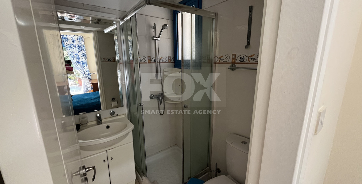 For rent Bright Two Bedroom  Apartment with Garden and Pool in Germasogeia Tourist Area