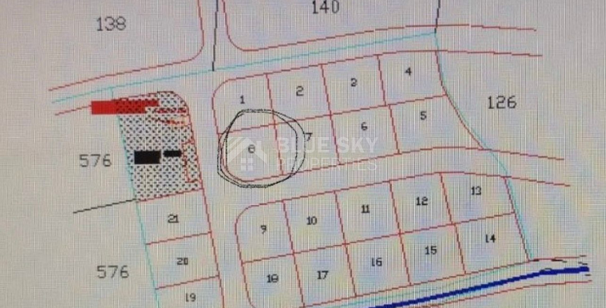 Residential Plot 544m² for Sale in Kolossi Limassol