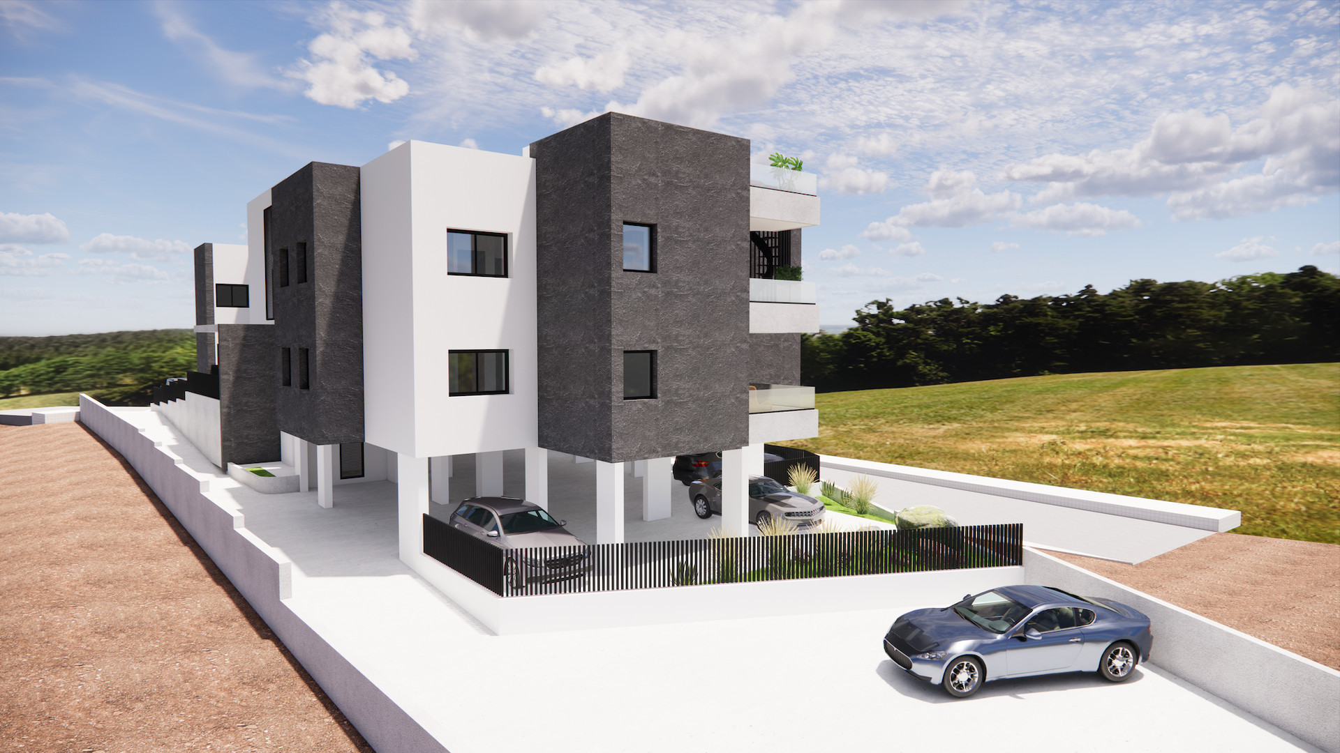 Квартира 2 спальни 94 м² Колосси, Кипр