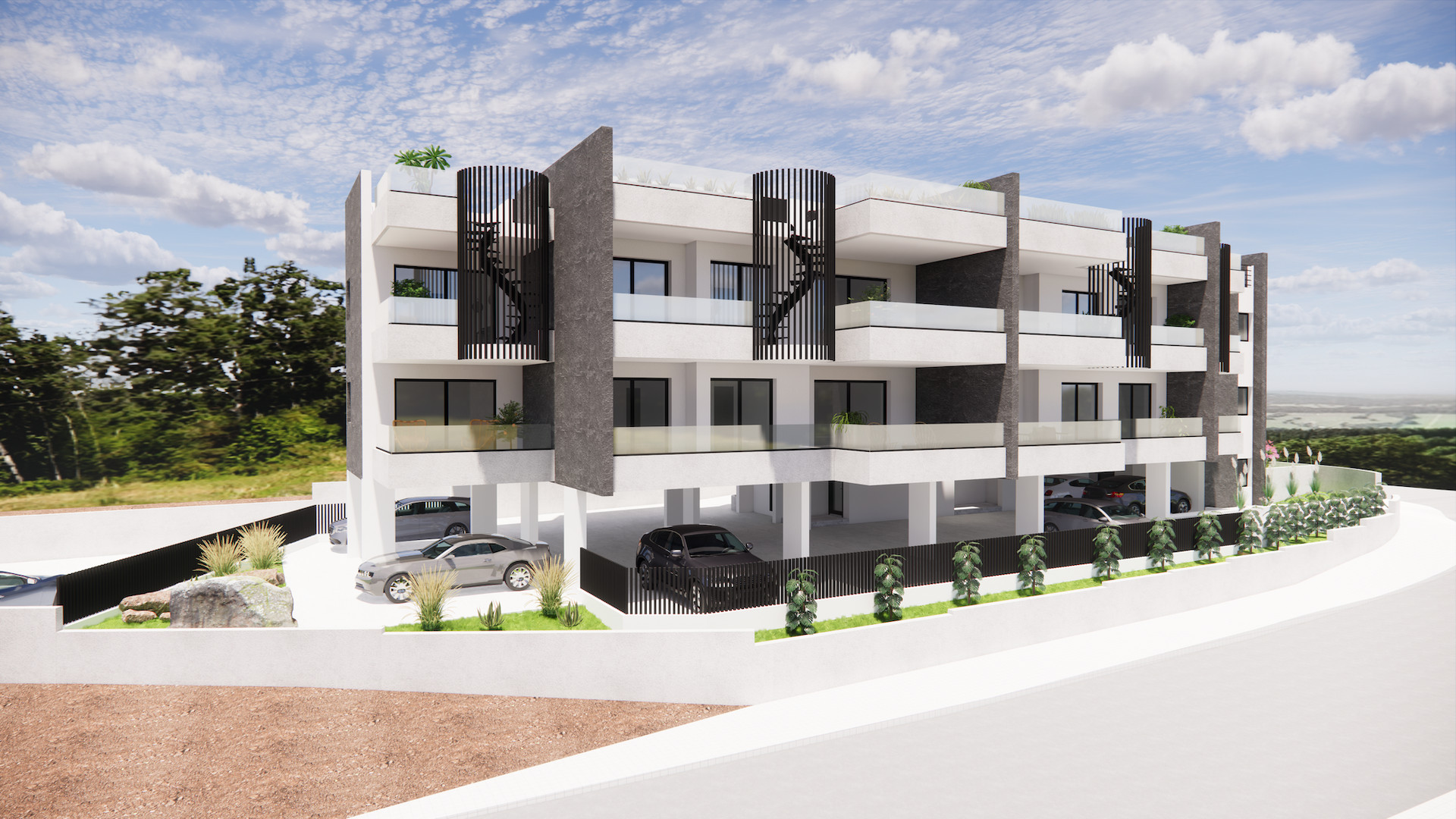 Квартира 2 спальни 83 м² Колосси, Кипр