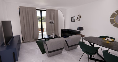 Spacious two-Bedroom Penthouse for Sale in Kolossi, Limassol — Modern Living with Generous Outdoor Space