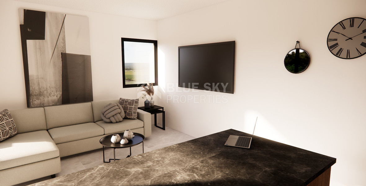 Spacious two-Bedroom Penthouse for Sale in Kolossi, Limassol — Modern Living with Generous Outdoor Space