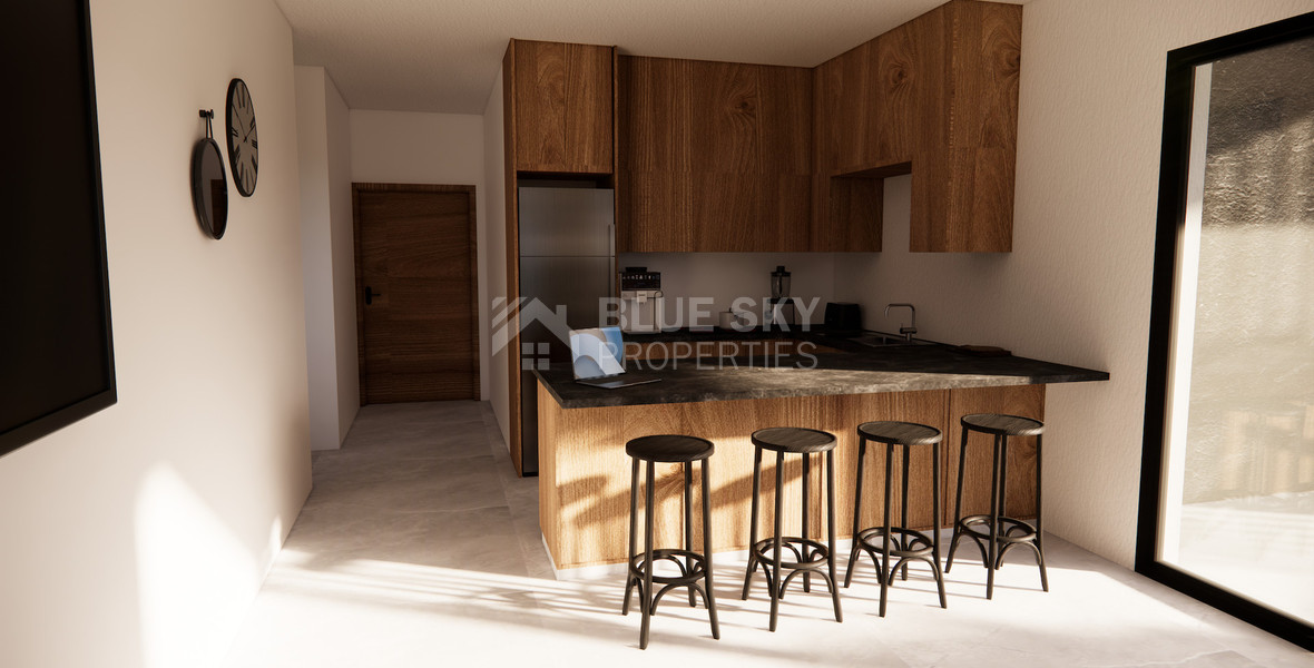 Spacious two-Bedroom Penthouse for Sale in Kolossi, Limassol — Modern Living with Generous Outdoor Space