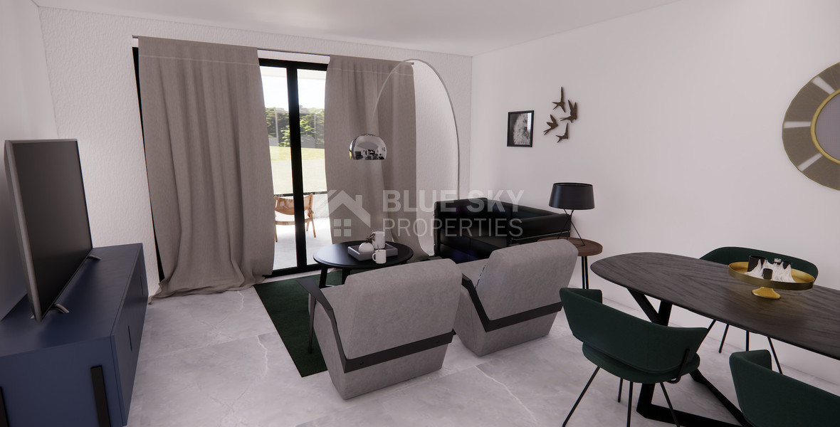 Spacious Two-Bedroom Penthouse for Sale in Kolossi, Limassol — Modern Living with Large Outdoor Space