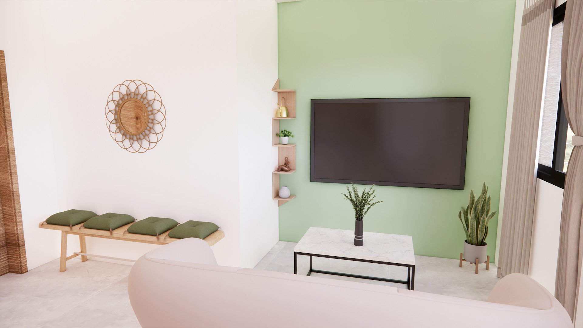 Appartement 1 chambre 38 m² Kolossi Municipality, Chypre