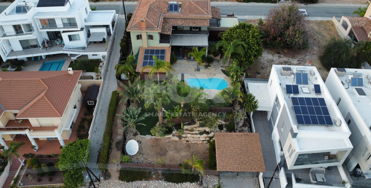 Exceptional Five-Bedroom Villa for Sale in Germasogeia | Two Plots, Total Privacy, Dual Road Access