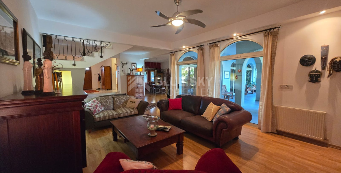 Exceptional Five-Bedroom Villa for Sale in Germasogeia | Two Plots, Total Privacy, Dual Road Access