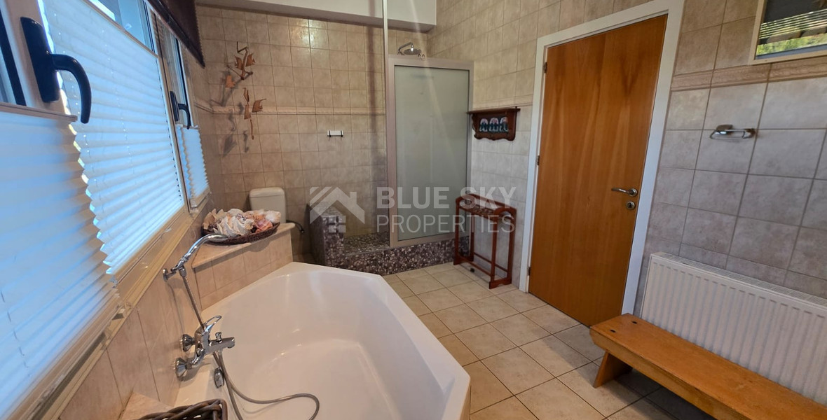 Exceptional Five-Bedroom Villa for Sale in Germasogeia | Two Plots, Total Privacy, Dual Road Access