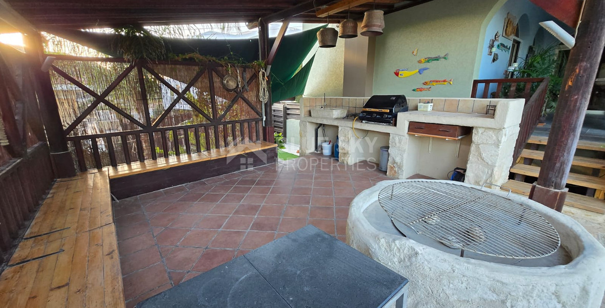 Exceptional Five-Bedroom Villa for Sale in Germasogeia | Two Plots, Total Privacy, Dual Road Access