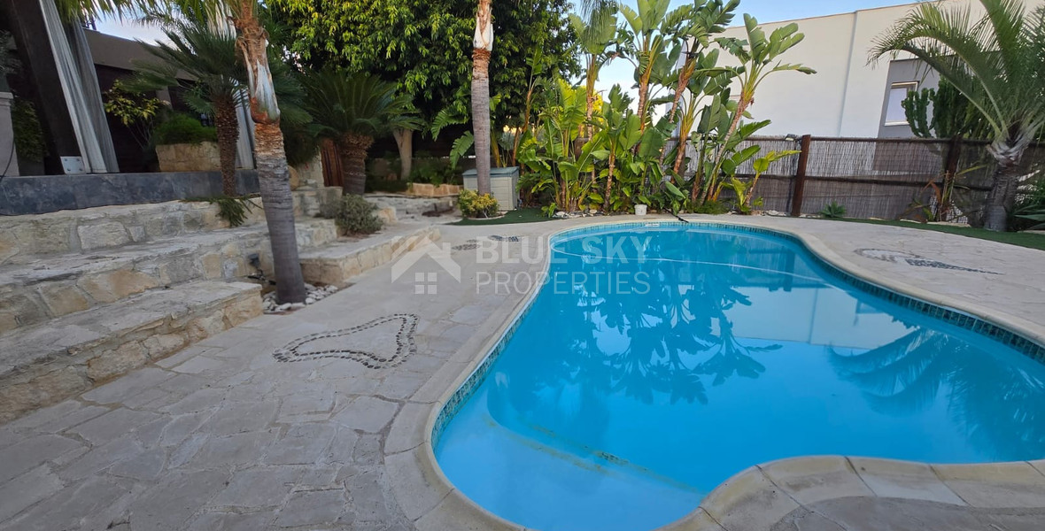 Exceptional Five-Bedroom Villa for Sale in Germasogeia | Two Plots, Total Privacy, Dual Road Access