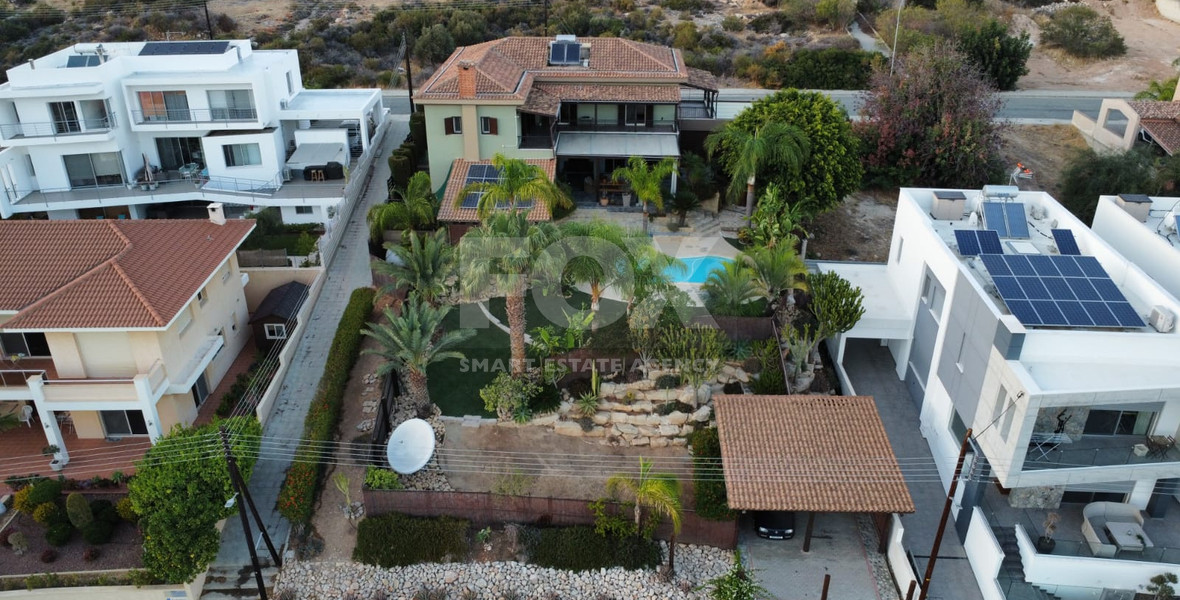 Exceptional Five-Bedroom Villa for Sale in Germasogeia | Two Plots, Total Privacy, Dual Road Access