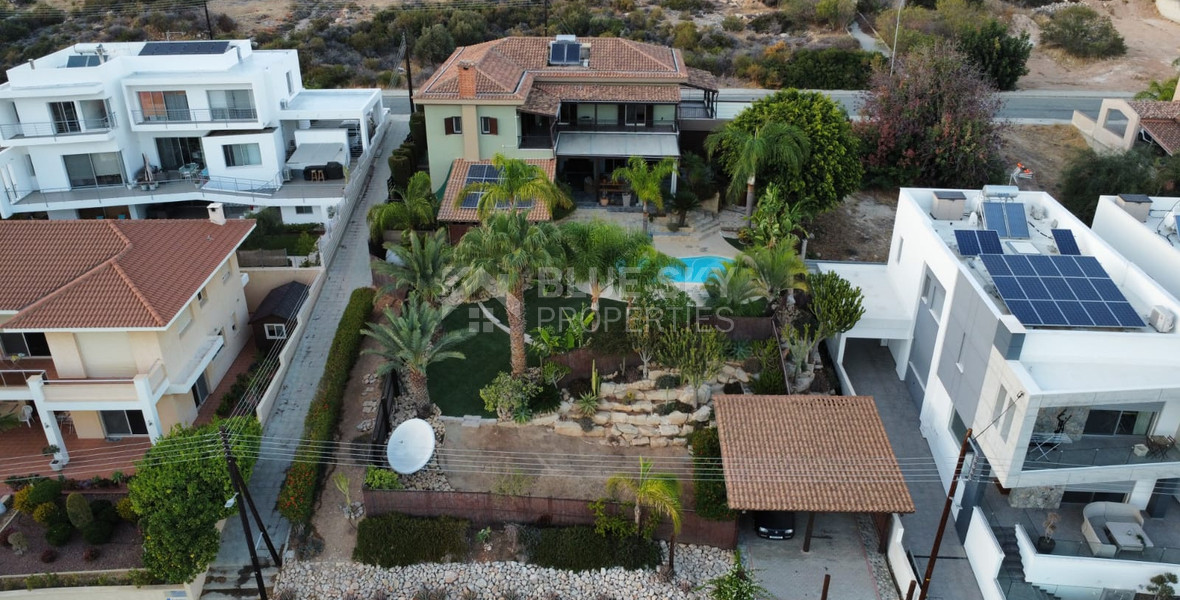 Exceptional Five-Bedroom Villa for Sale in Germasogeia | Two Plots, Total Privacy, Dual Road Access
