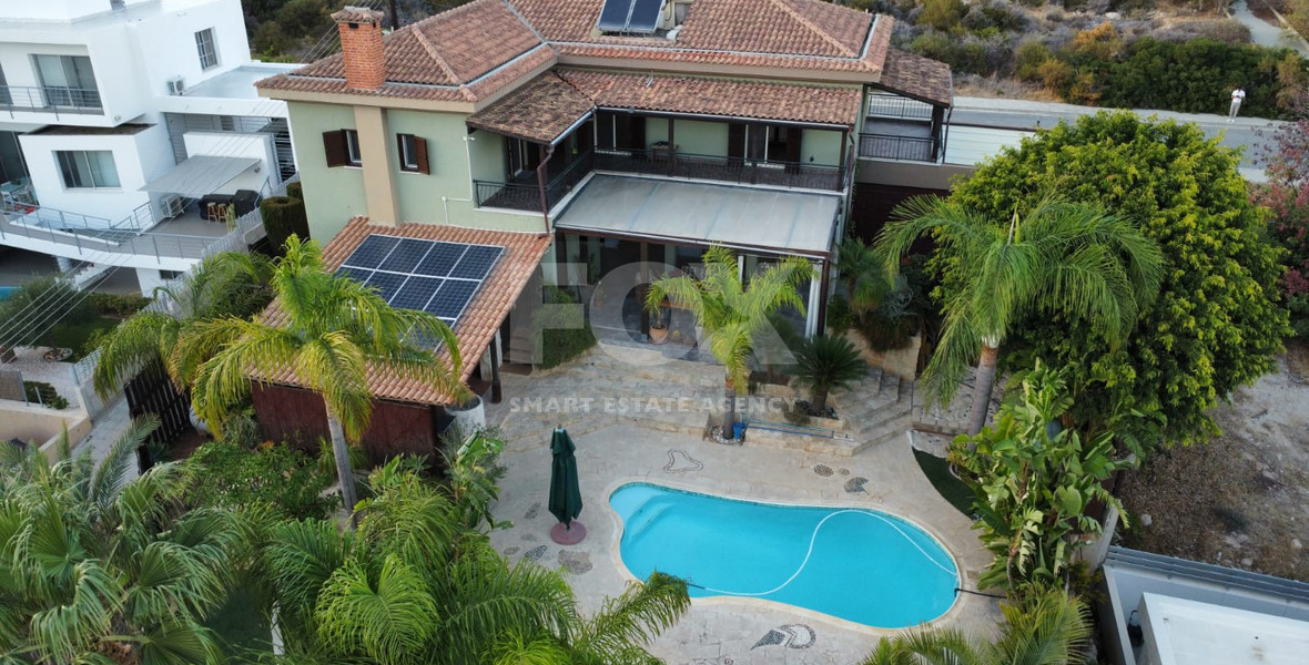 Exceptional Five-Bedroom Villa for Sale in Germasogeia | Two Plots, Total Privacy, Dual Road Access