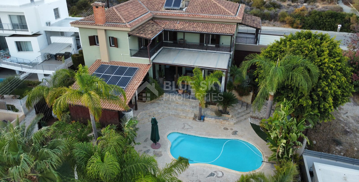 Exceptional Five-Bedroom Villa for Sale in Germasogeia | Two Plots, Total Privacy, Dual Road Access