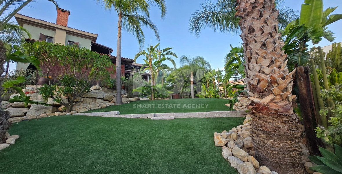 Exceptional Five-Bedroom Villa for Sale in Germasogeia | Two Plots, Total Privacy, Dual Road Access