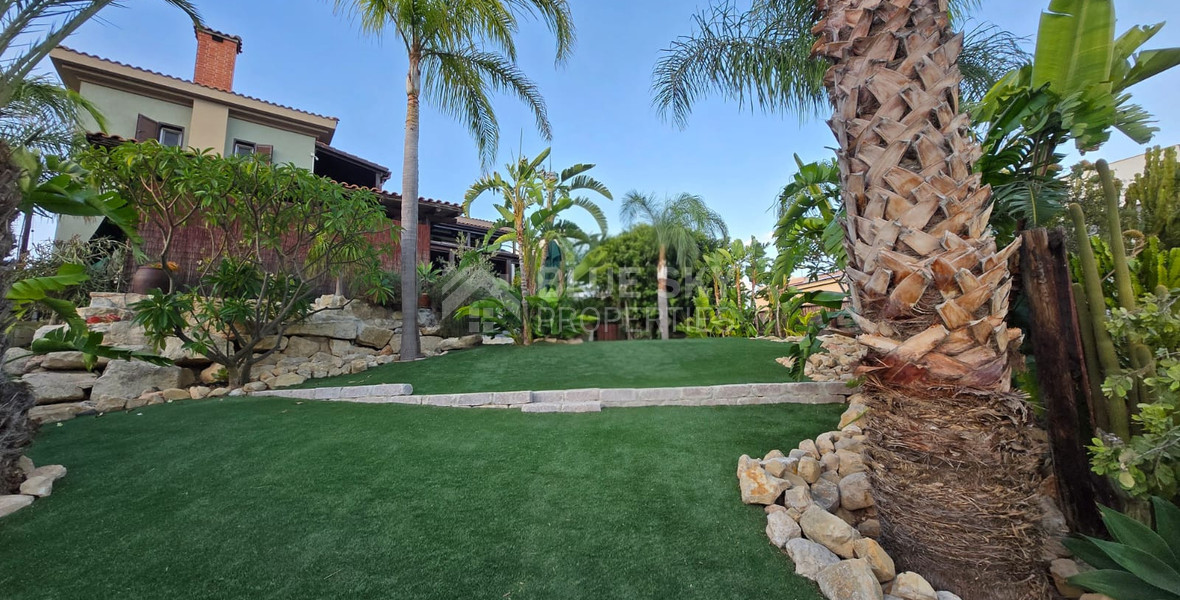 Exceptional Five-Bedroom Villa for Sale in Germasogeia | Two Plots, Total Privacy, Dual Road Access