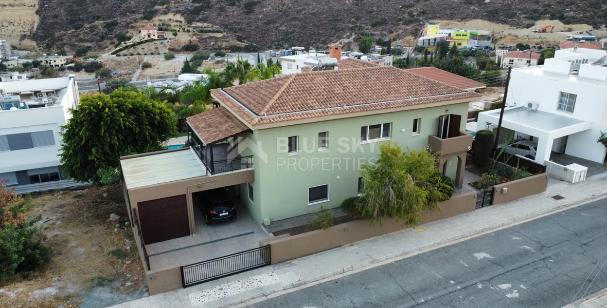Exceptional Five-Bedroom Villa for Sale in Germasogeia | Two Plots, Total Privacy, Dual Road Access