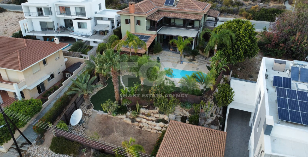 Exceptional Five-Bedroom Villa for Sale in Germasogeia | Two Plots, Total Privacy, Dual Road Access