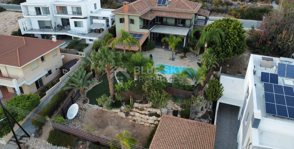 Exceptional Five-Bedroom Villa for Sale in Germasogeia | Two Plots, Total Privacy, Dual Road Access
