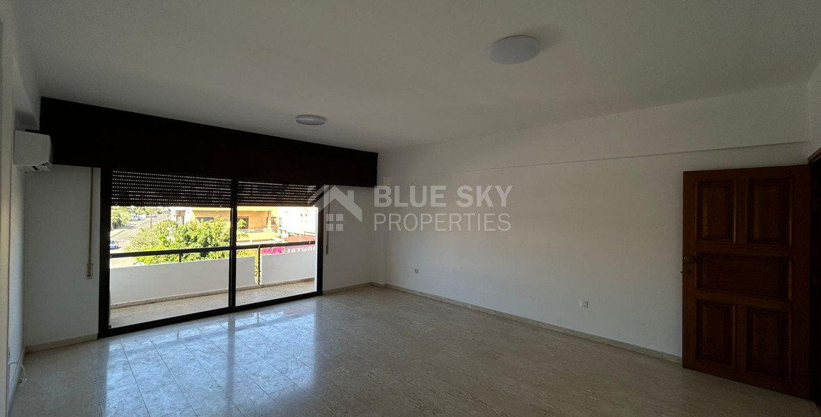Unfurnished Two Bedroom Apartment for Rent in Growing Zakaki Area, Limassol