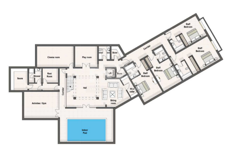 Exclusive Luxury Villa in Kamares, Tala with Helipad, Tennis Court & Infinity Pool