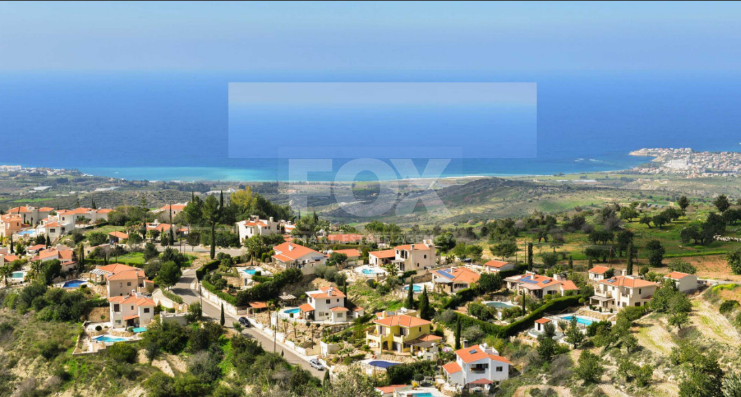 Two , three-Bedroom Luxury Villas for Sale in Tala, Paphos – Sea View