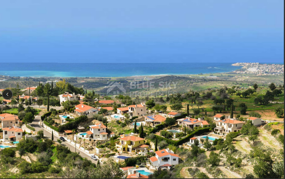 Two , three-Bedroom Luxury Villas for Sale in Tala, Paphos – Sea View
