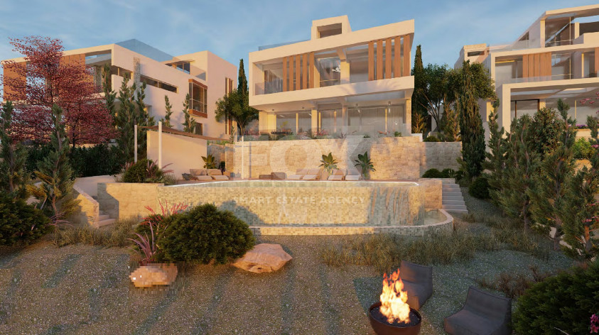 Luxury Seafront five bedroom Villas in Peyia with Private Pools & Panoramic Mediterranean Views