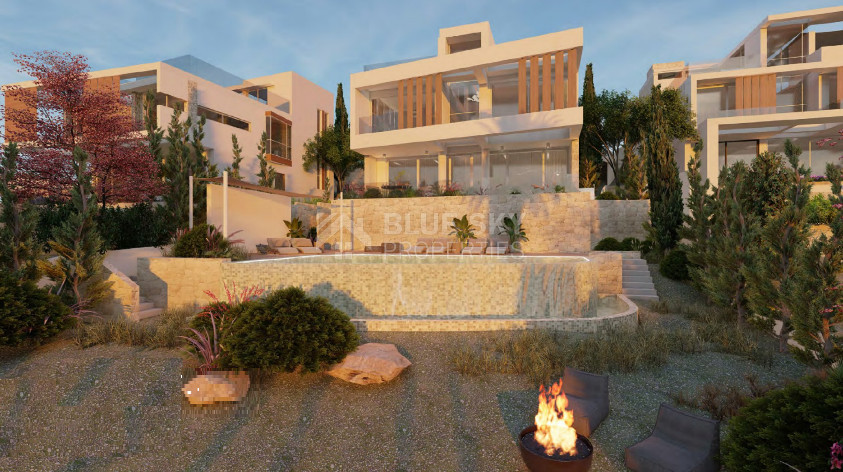 Luxury Seafront five bedroom Villas in Peyia with Private Pools & Panoramic Mediterranean Views