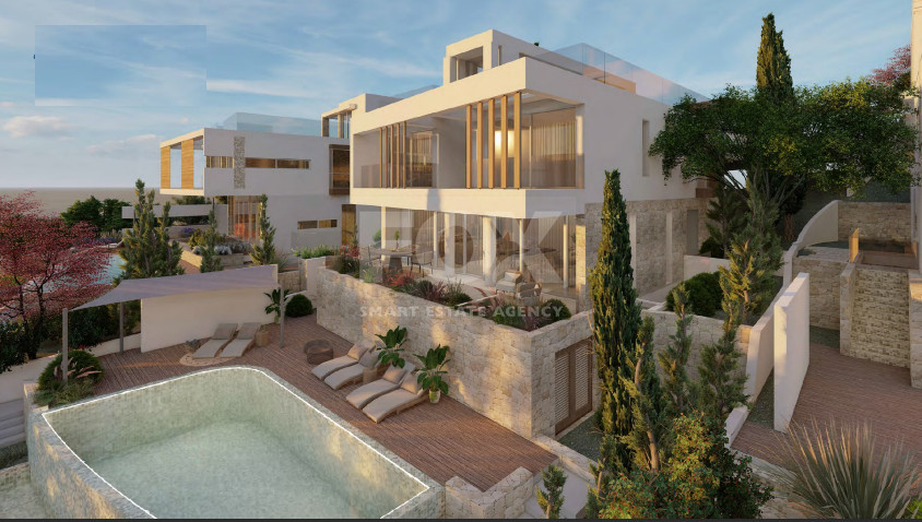 Luxury Seafront five bedroom Villas in Peyia with Private Pools & Panoramic Mediterranean Views