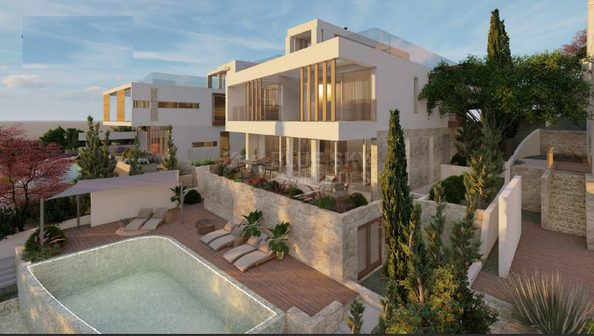 Luxury Seafront five bedroom Villas in Peyia with Private Pools & Panoramic Mediterranean Views