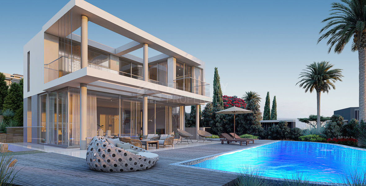 Luxury Seafront five bedroom Villas in Peyia with Private Pools & Panoramic Mediterranean Views