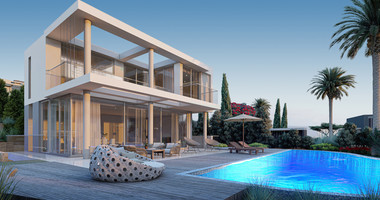 Luxury Seafront five bedroom Villas in Peyia with Private Pools & Panoramic Mediterranean Views