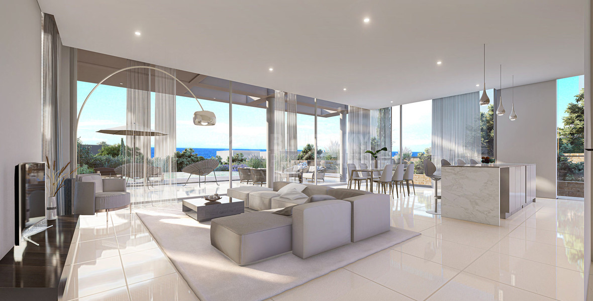 Luxury Seafront five bedroom Villas in Peyia with Private Pools & Panoramic Mediterranean Views