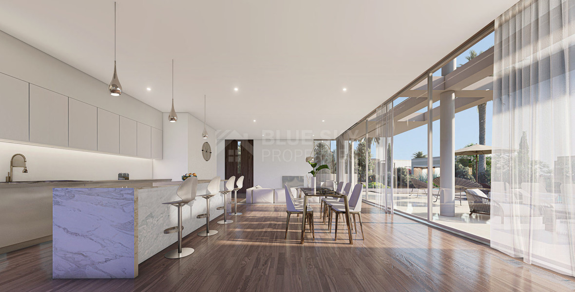 Luxury Seafront five bedroom Villas in Peyia with Private Pools & Panoramic Mediterranean Views
