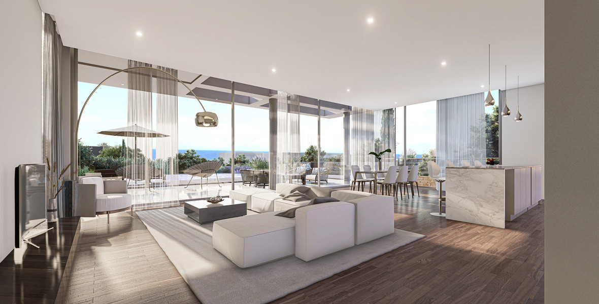 Luxury Seafront five bedroom Villas in Peyia with Private Pools & Panoramic Mediterranean Views