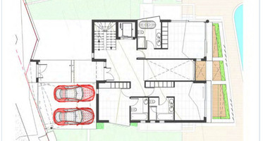 Luxury five bedroom , Mediterranean villas with breathtaking sea views, private swimming pool, landscaped garden in Peyia