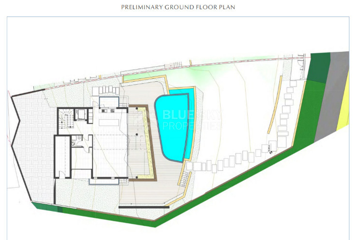 Luxury five bedroom , Mediterranean villas with breathtaking sea views, private swimming pool, landscaped garden in Peyia