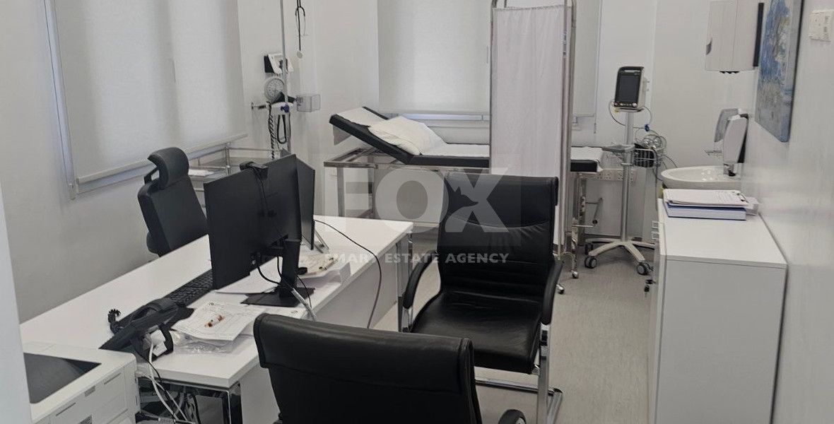 For Rent – Fully Renovated Smart Commercial Building in Paphos Center | Licensed Clinic or Offices
