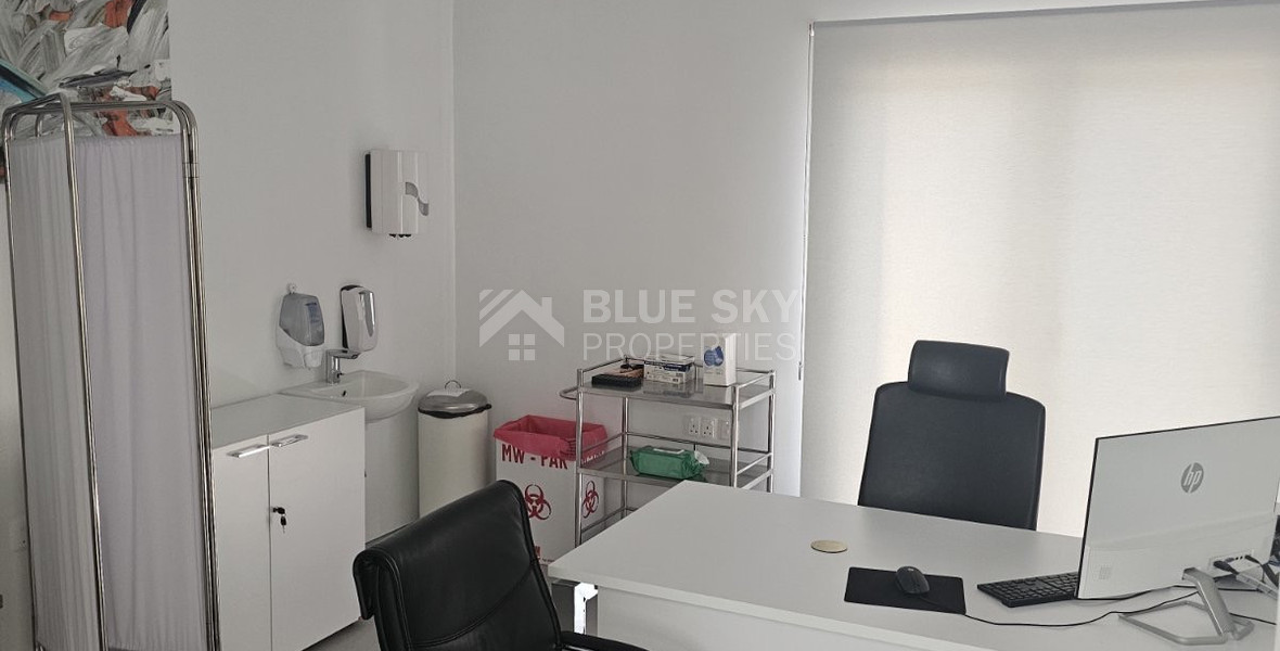 For Rent – Fully Renovated Smart Commercial Building in Paphos Center | Licensed Clinic or Offices