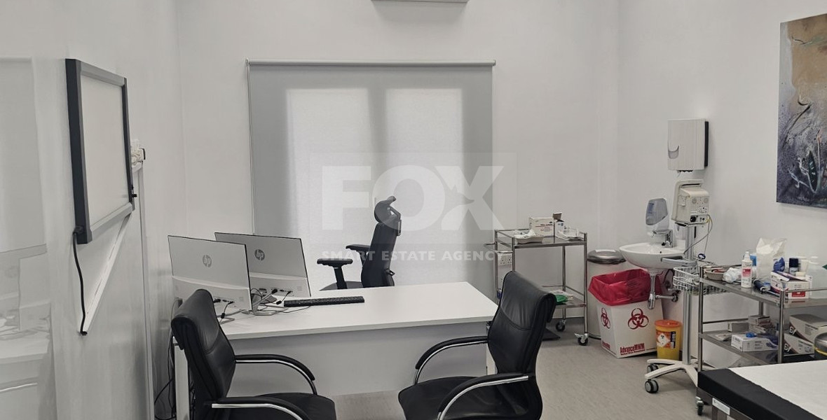 For Rent – Fully Renovated Smart Commercial Building in Paphos Center | Licensed Clinic or Offices
