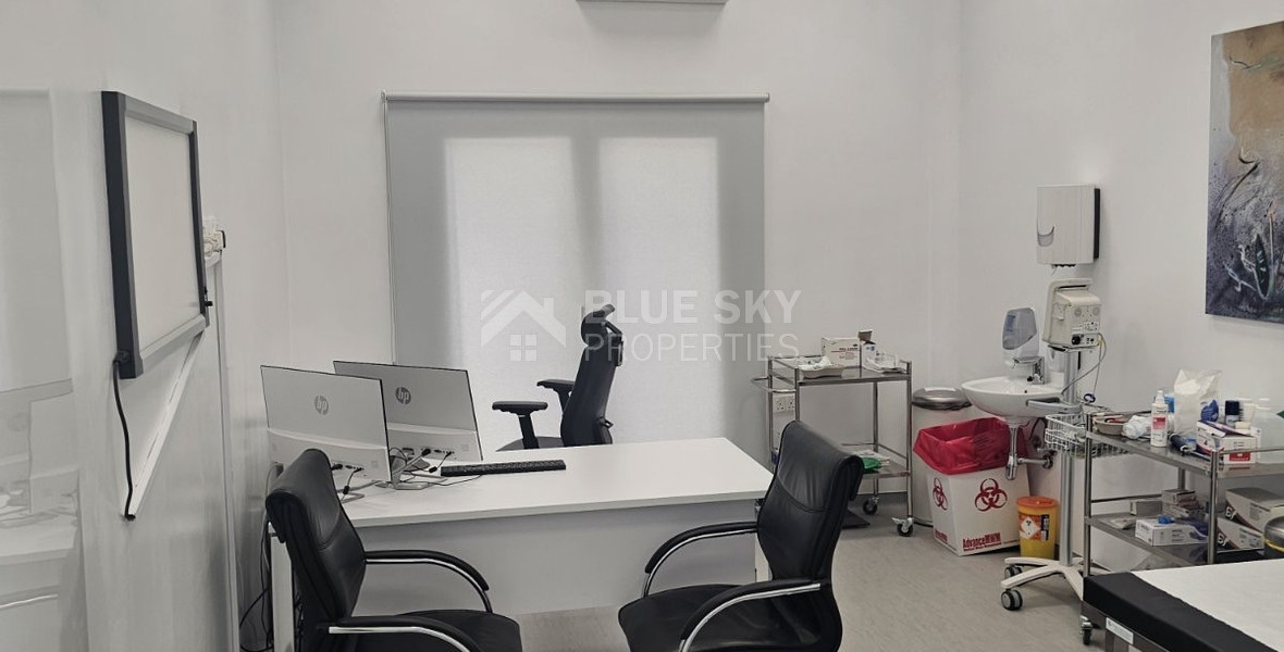 For Rent – Fully Renovated Smart Commercial Building in Paphos Center | Licensed Clinic or Offices