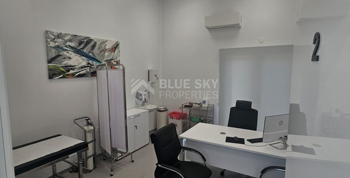 For Rent – Fully Renovated Smart Commercial Building in Paphos Center | Licensed Clinic or Offices
