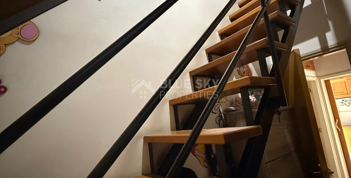 Four bedroom upper floor house for rent in Omonoia, Limassol