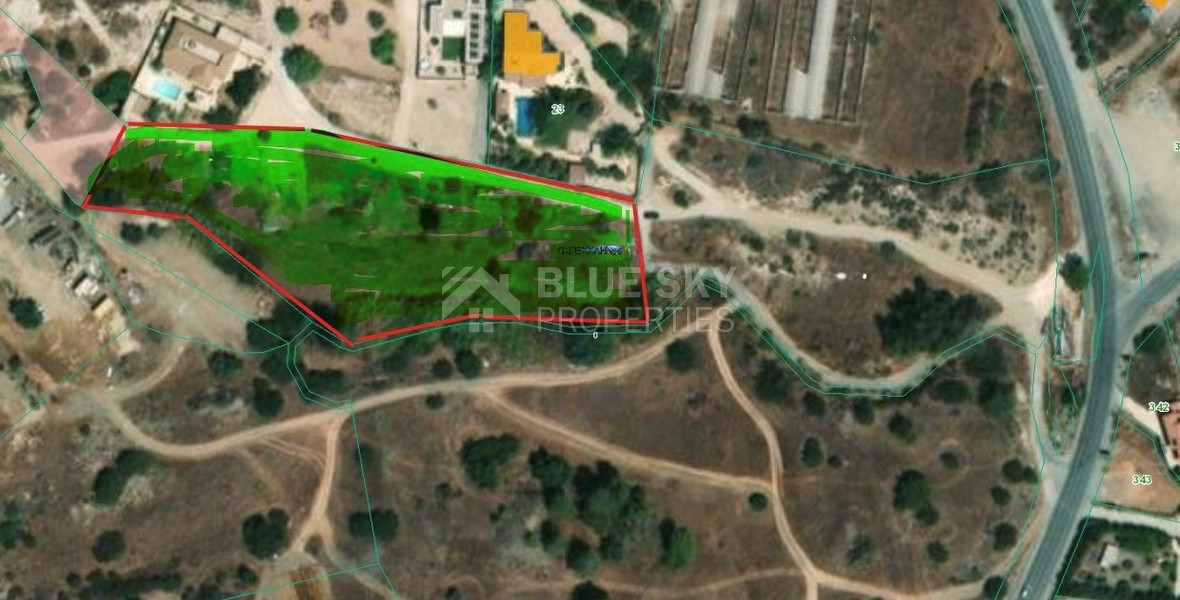 Prime Residential Land  6,355 sqm for Sale in Pareklissia Village, perfect for  investment or Development